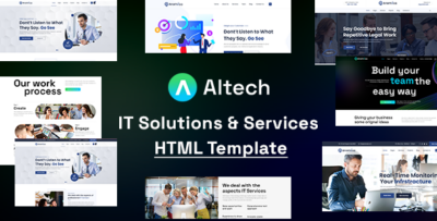 Altech IT Solutions & Multi Services HTML5 Template