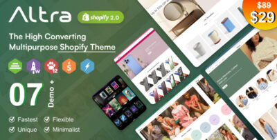 Altra - Ultimate Multipurpose Shopify Theme OS 2.0