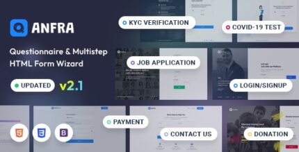 Anfra - Questionnaire & Registration Form Wizard