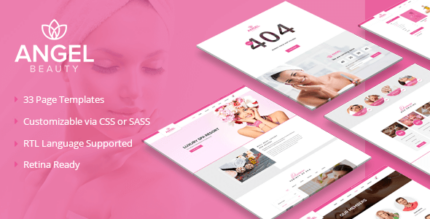 Angel - Beauty Spa & Massage Salon Theme