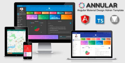 Annular - Angular 18 Material Design Admin Template