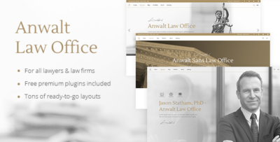 Anwalt - Law Firm and Lawyer Theme