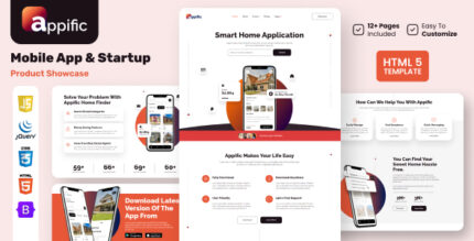 Appific - Mobile App & Startup HTML5 Template