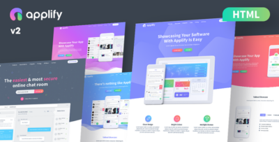 Applify - App Landing Page HTML