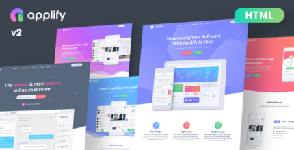 Applify - App Landing Page HTML