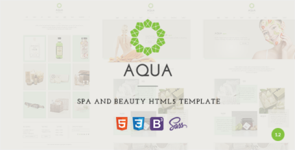 Aqua - Spa and Beauty HTML5 Template