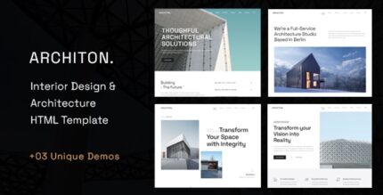 Architon Architecture & Interior Design HTML Template