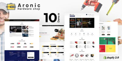 Aronic Hardware Store, Handyman Shopify Theme