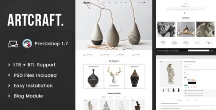 ArtCraft - Multipurpose Prestashop 1.7 Responsive Theme