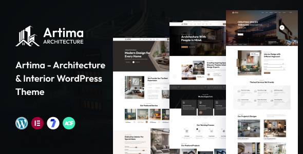 Artima - Modern Architecture & Interior WordPress Theme Artima - Modern Architecture & Interior WordPress Theme