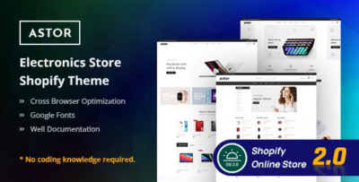 Astor - Electronics Store Shopify 2.0 Theme