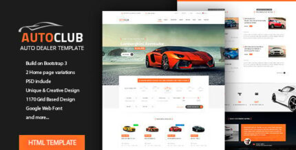 Auto Club - Car Dealer HTML Theme