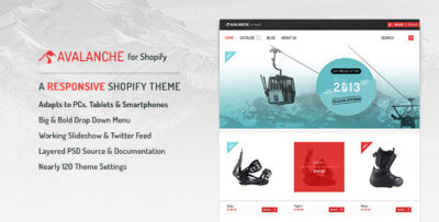 Avalanche for Shopify - Responsive Premium Theme