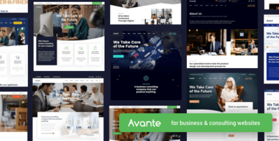 Avante - Business Consulting WordPress v2.8.1