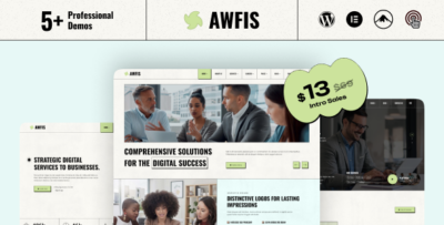 Awfis - Creative Business Agency WordPress Theme