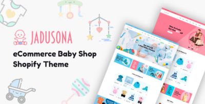 Babies Store Shopify Theme - Jadusona