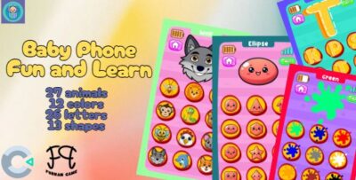 Baby Phone - Fun and Learn (HTML5, Construct 3)