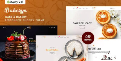 Bakeryn - Cake & Bakery Responsive Shopify Theme