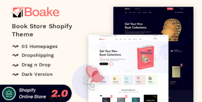 Baoke - Book Store Shopify Theme