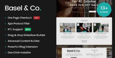 Basel - Lightweight Yet Powerful Opencart Theme