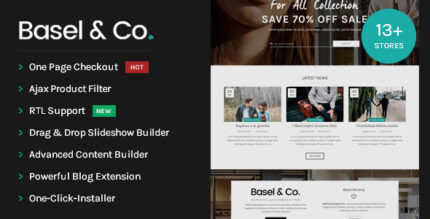 Basel - Lightweight Yet Powerful Opencart Theme