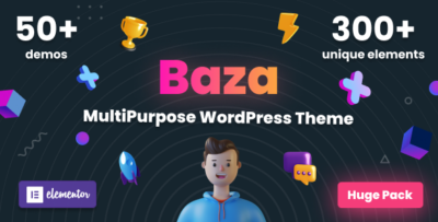 Baza - Creative MultiPurpose WordPress Theme v1.31