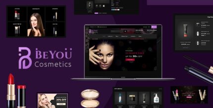 Be-You Fashion Beauty, Cosmetics Shopify Theme