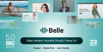 Belle - Clean, Modern, Versatile Shopify Theme 2.0