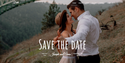 Belle - Responsive Wedding Template