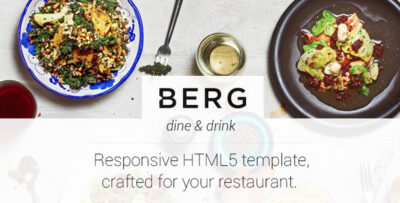 Berg - Restaurant Dedicated HTML5 Template