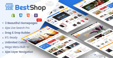 BestShop - Multipurpose Responsive Shopify Theme with Sections