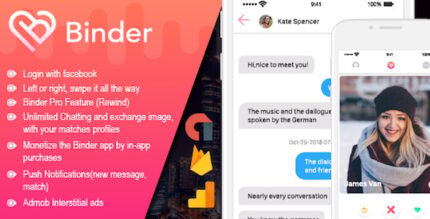 Binder - Dating clone App with admin panel