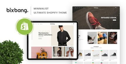 Bixbang Minimalist eCommerce Shopify Template