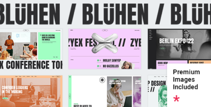 Blühen - Event & Conference WordPress Theme