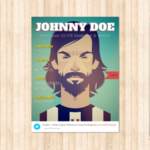 BookCard - 3D Folded vCard HTML Template
