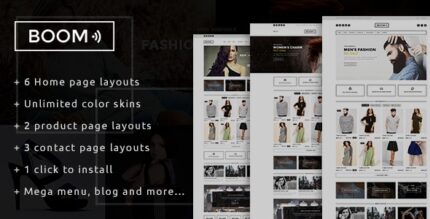 Boom - Fashion & Accessories Prestashop Theme