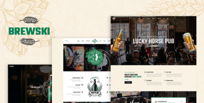 Brewski - Pub and Brewery WordPress Theme