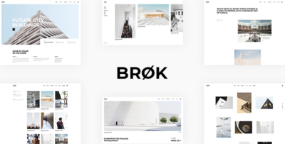 Brøk - Architecture Theme