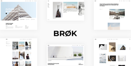 Brøk - Architecture Theme