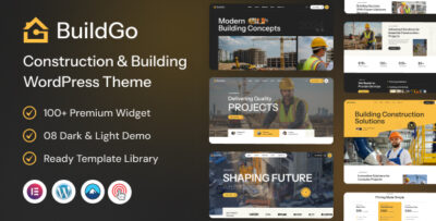 BuildGo - Construction WordPress Theme