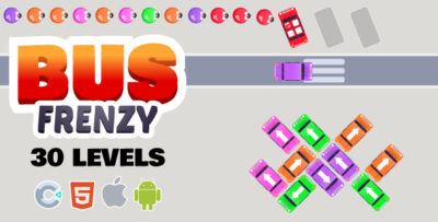 Bus Frenzy - Construct 3