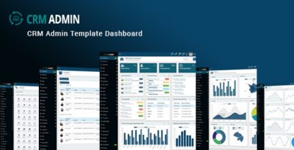 CRM Admin - Bootstrap CRM Admin Template Dashboard