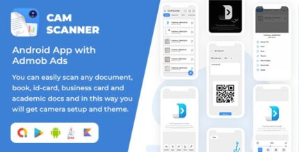 Cam Scanner - 2023 Smart Android App with Admob Ads