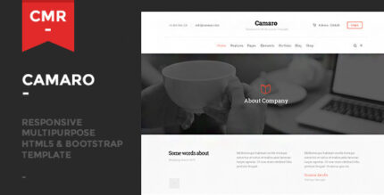 Camaro - Responsive Multipurpose Template