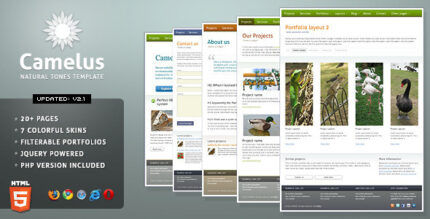 Camelus - Nature Tones Business Template