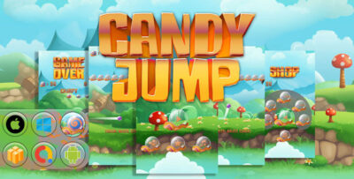 Candy Jump Game Template