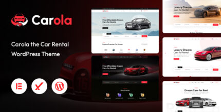 Carola - Car Rental WordPress Theme