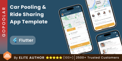 Carpooling App Bike Pooling App Ride Sharing App Car sharing App Flutter GoPoolar