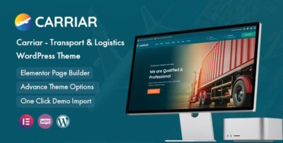 Carriar - Transport & Logistic WordPress Theme v1.0.3