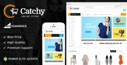 Catchy - Multipurpose Stencil BigCommerce Theme